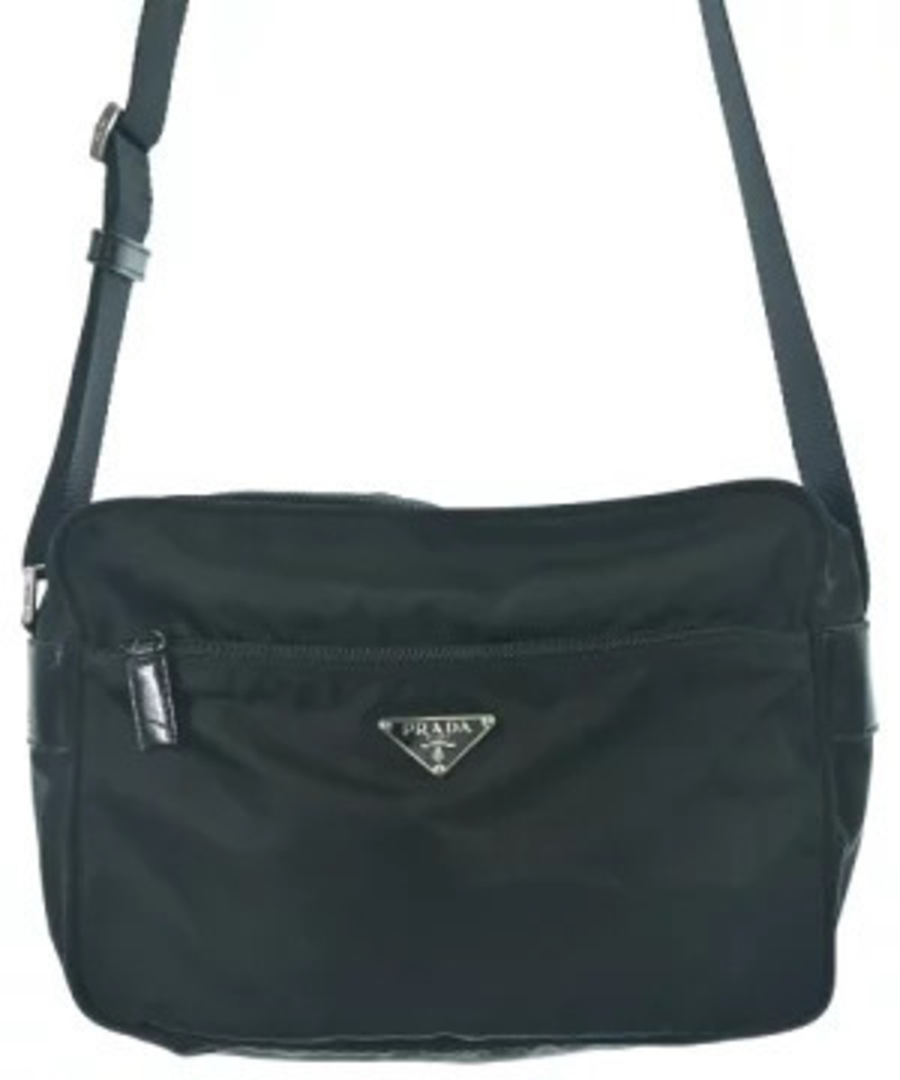Prada Tessuto Shoulder Bag Black